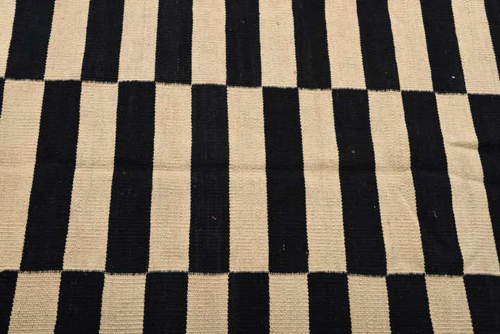 3' 3 x 4' 10 Hand Woven Kilim Modern Wool Rug