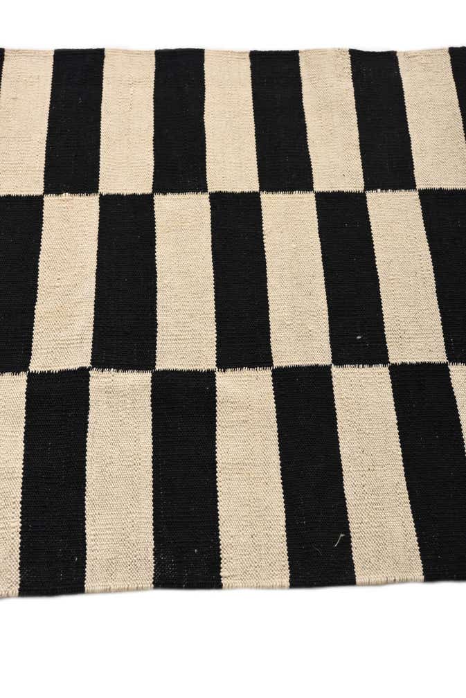 2' 8 x 3' 11 Hand Woven Kilim Modern Wool Rug