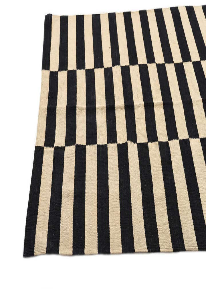 4' 3 x 6' Hand Woven Kilim Modern Wool Rug