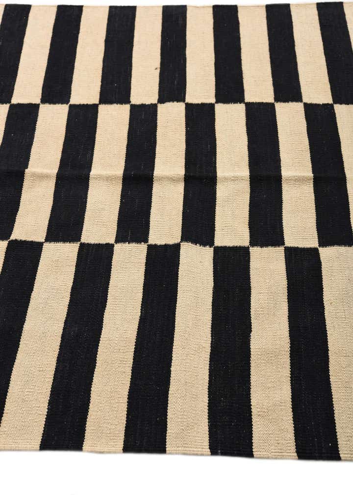 4' 3 x 6' Hand Woven Kilim Modern Wool Rug