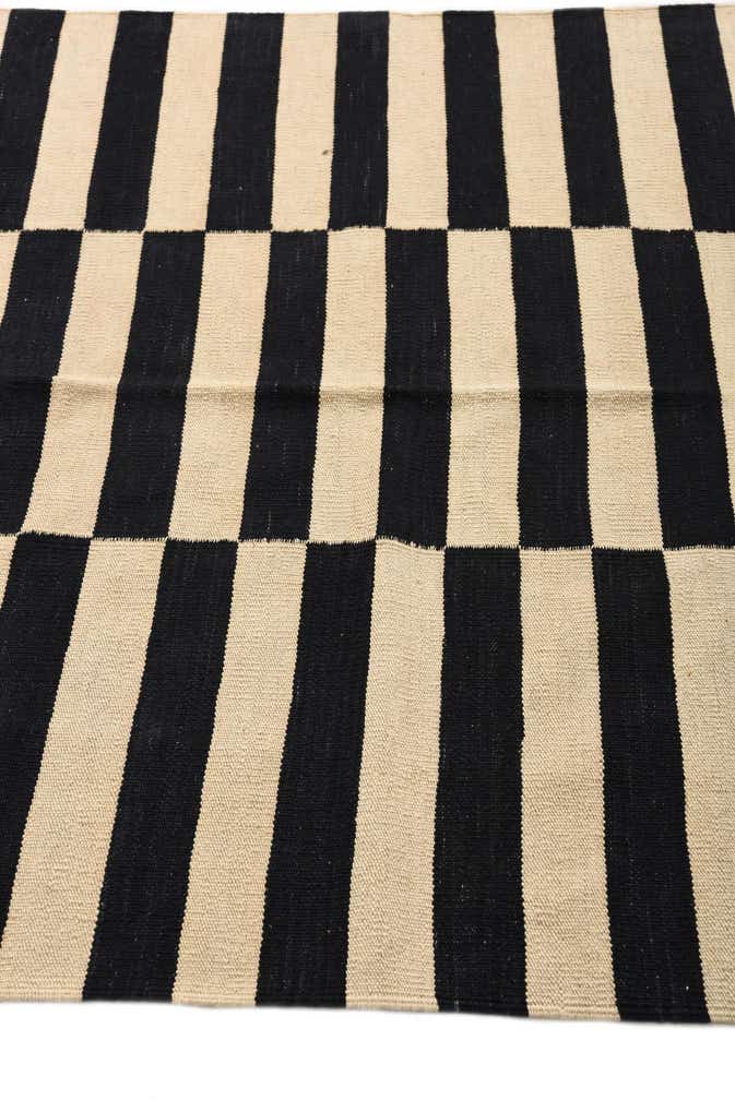 4' 3 x 6' Hand Woven Kilim Modern Wool Rug