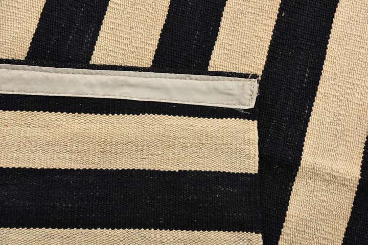 4' 3 x 6' Hand Woven Kilim Modern Wool Rug