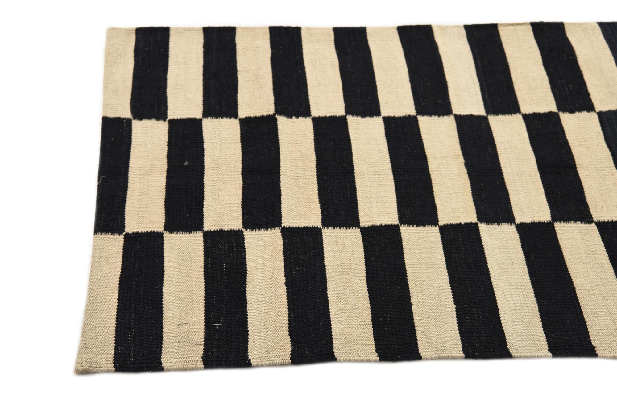 80cm x 120cm Tejido a mano Kilim Modern Alfombra Lana