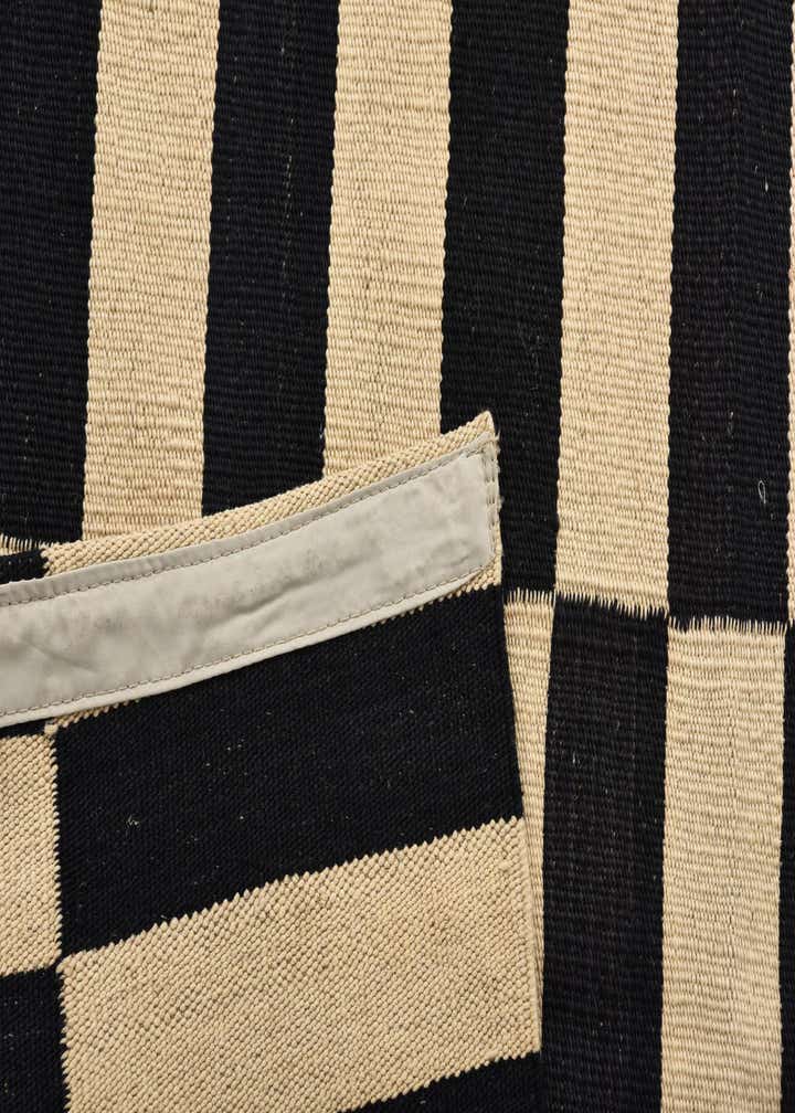 2' 8 x 3' 10 Hand Woven Kilim Modern Wool Rug