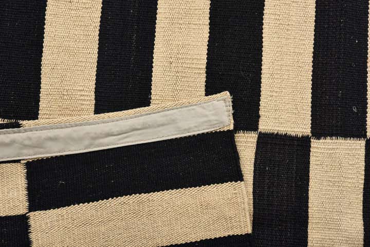 2' 8 x 3' 10 Hand Woven Kilim Modern Wool Rug