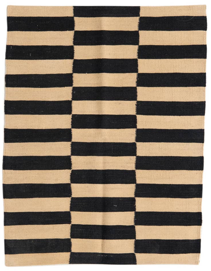 Detail image of 2' 8 x 3' 11 Hand Woven Kilim Modern Wool Rug