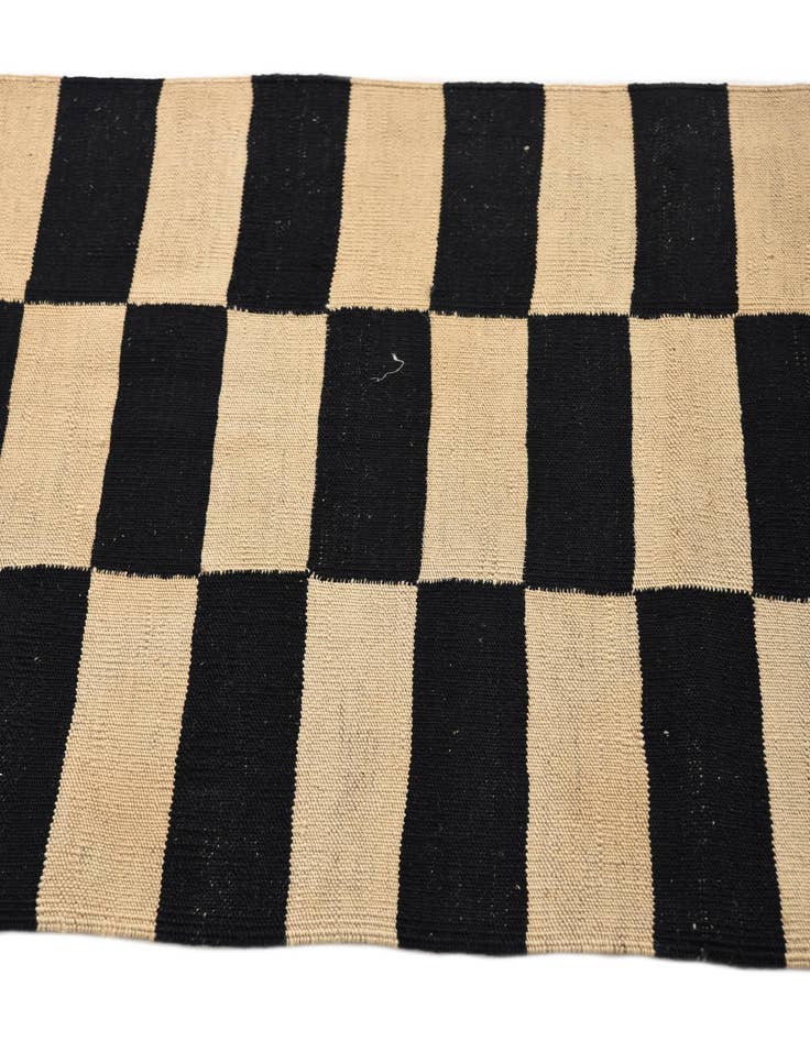 Detail image of 2' 8 x 3' 11  Hand Woven Kilim Modern Wool Rug