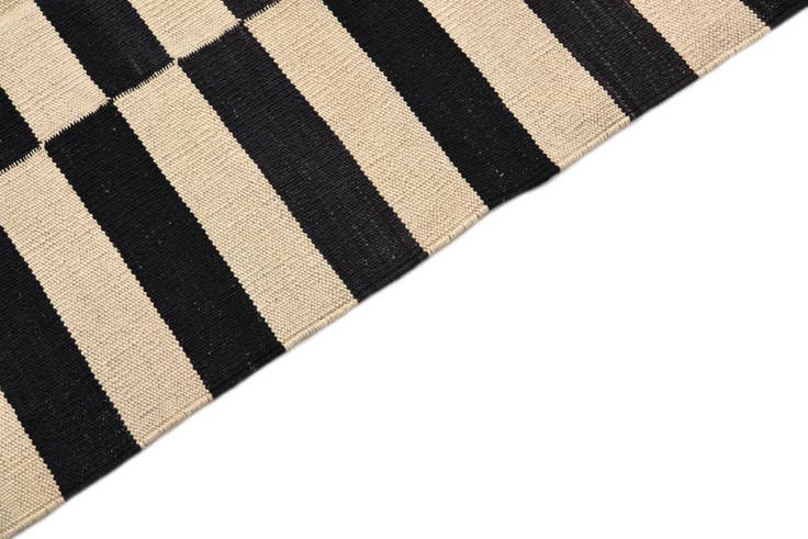 Detail image of 2' 7 x 3' 10 Hand Woven Kilim Modern Wool Rug