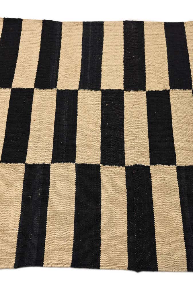2' 8 x 3' 11 Hand Woven Kilim Modern Wool Rug