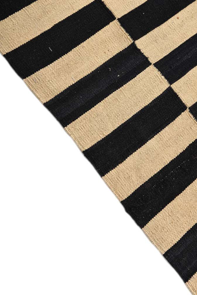 2' 8 x 3' 11 Hand Woven Kilim Modern Wool Rug