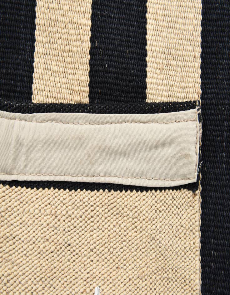 Detail image of 2' 7 x 3' 11  Hand Woven Kilim Modern Wool Rug