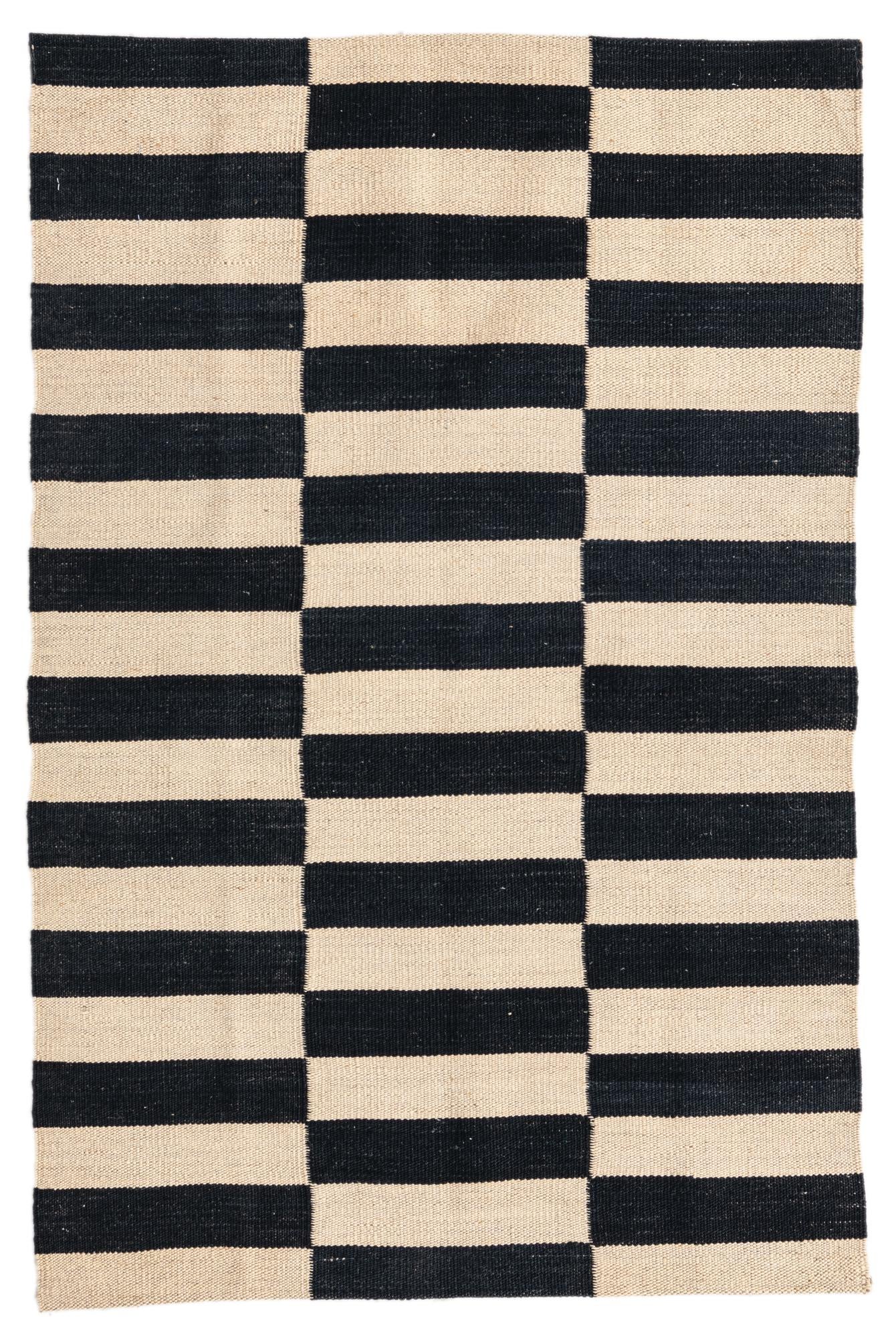2' 7 x 3' 11 Hand Woven Kilim Modern Wool Rug