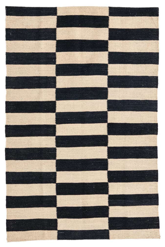 2' 7 x 3' 11 Hand Woven Kilim Modern Wool Rug