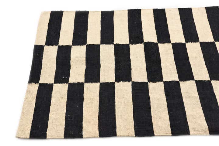 2' 8 x 4' Hand Woven Kilim Modern Wool Rug