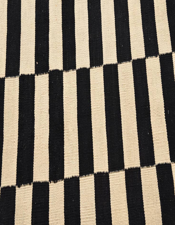 Detail image of 2' 8 x 4'  Hand Woven Kilim Modern Wool Rug