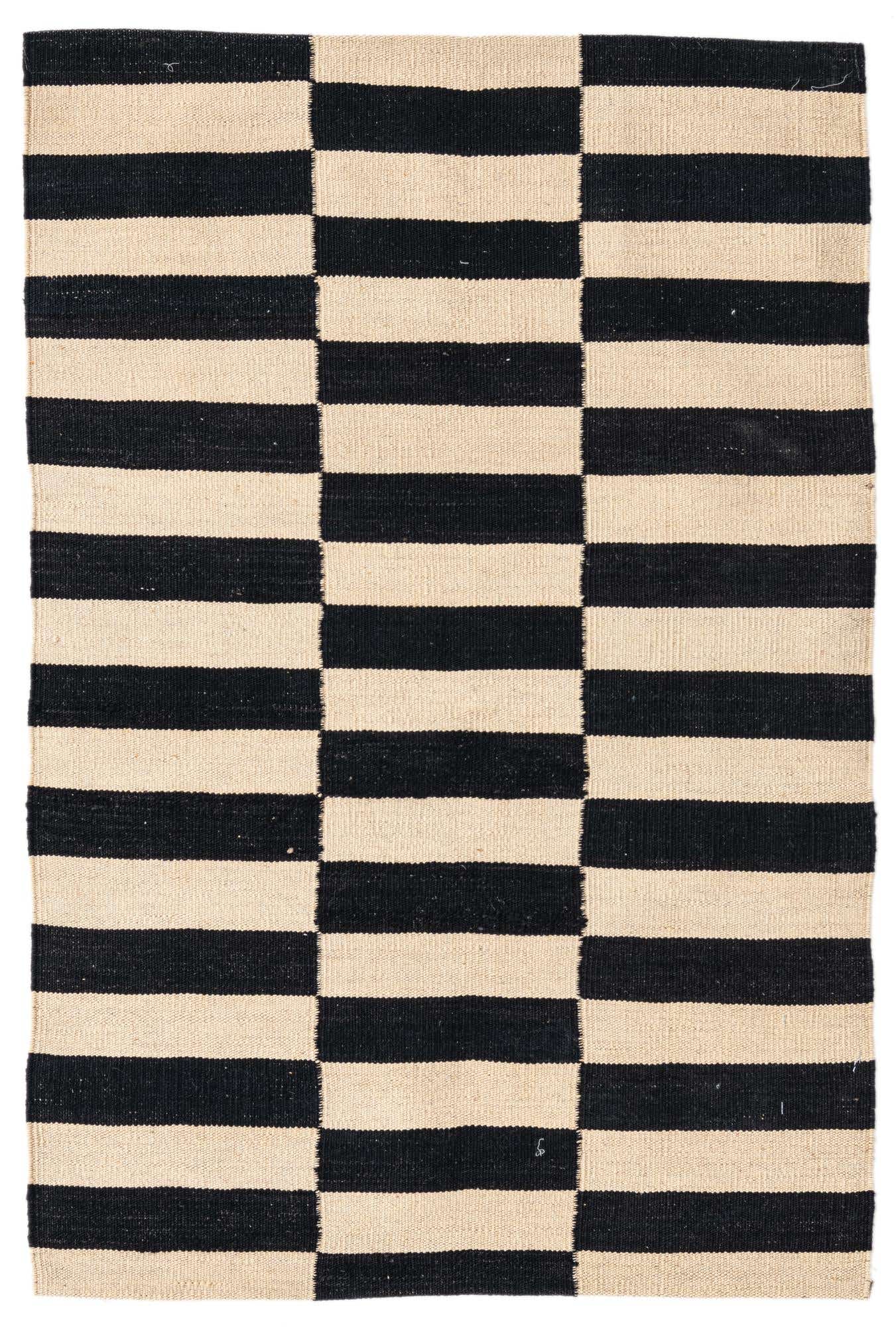 2' 8 x 4' Hand Woven Kilim Modern Wool Rug