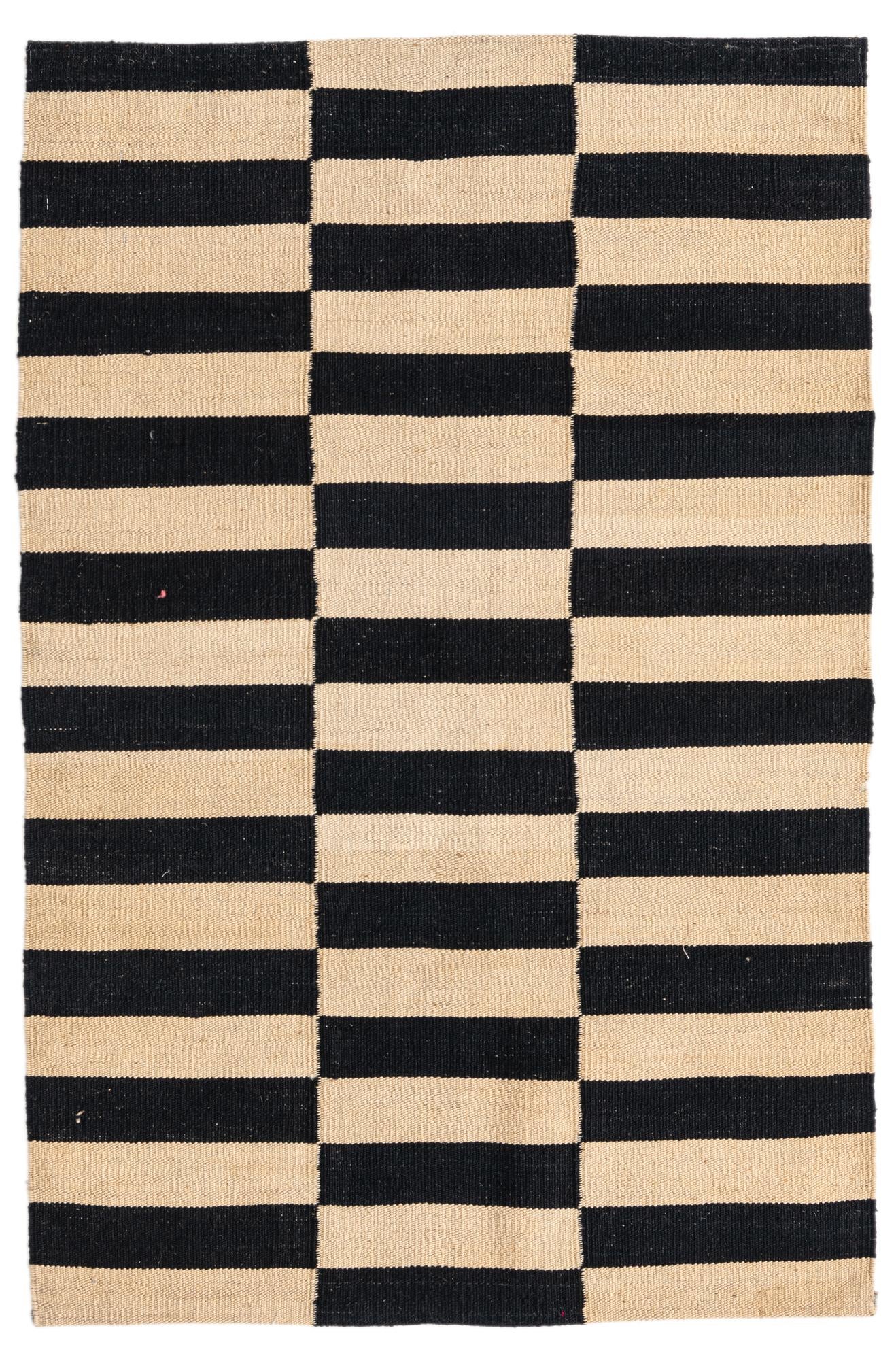 2' 8 x 4' Hand Woven Kilim Modern Wool Rug