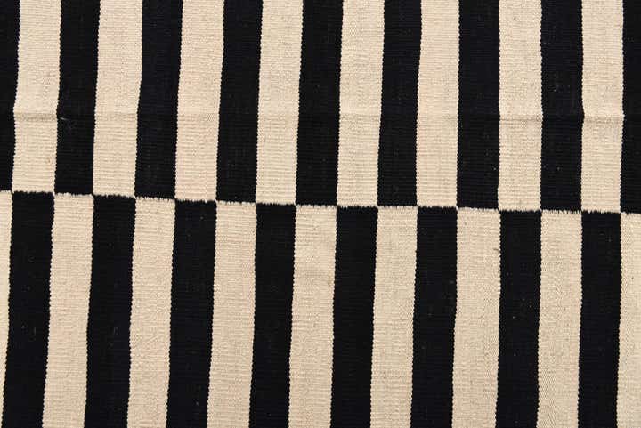 8' 2 x 11' 2 Hand Woven Kilim Modern Wool Rug