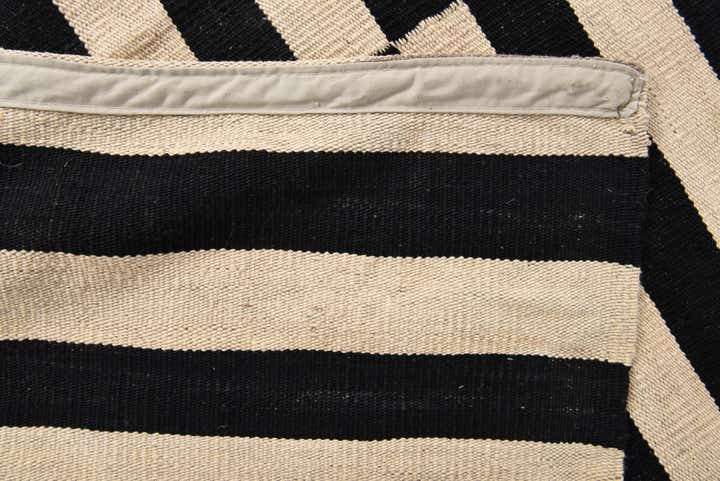 8' 2 x 11' 2 Hand Woven Kilim Modern Wool Rug