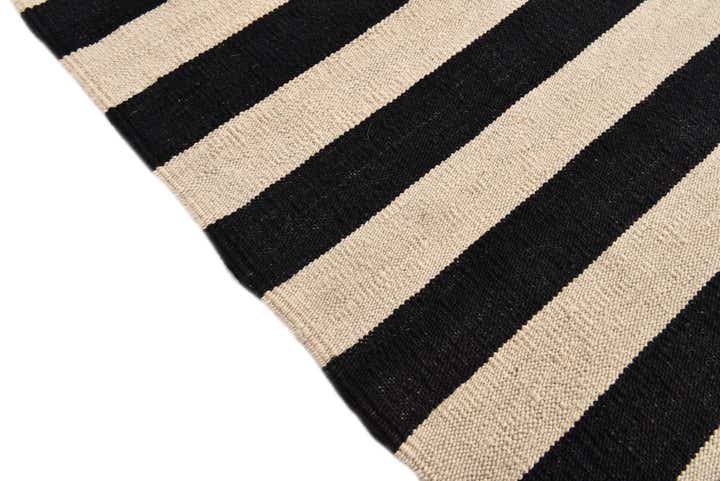 8' 6 x 9' 8 Hand Woven Kilim Modern Wool Rug
