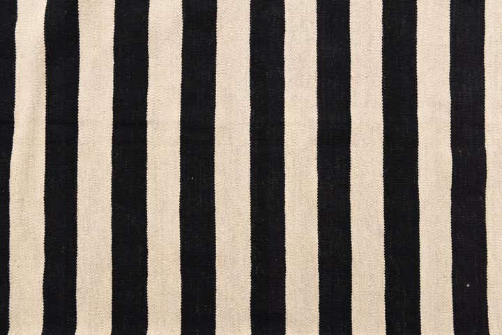 8' 6 x 9' 8 Hand Woven Kilim Modern Wool Rug