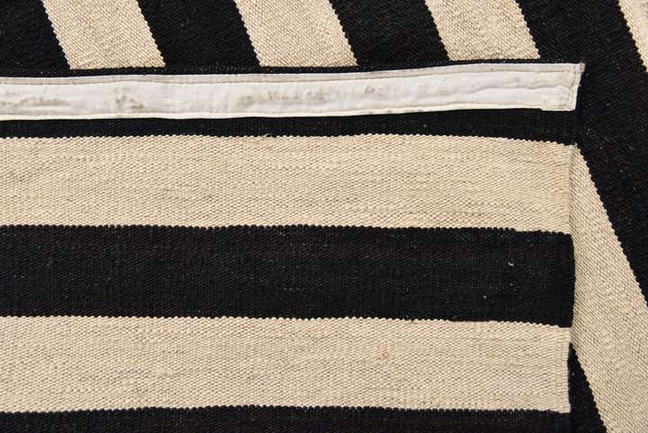 8' 6 x 9' 8 Hand Woven Kilim Modern Wool Rug