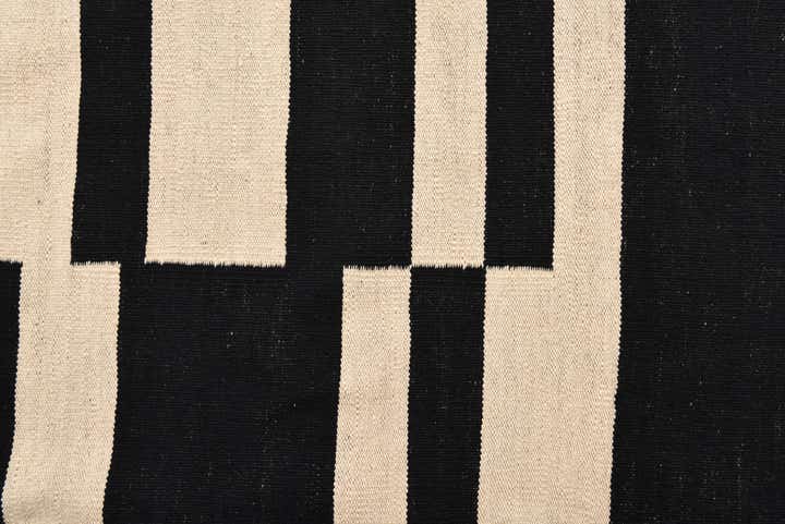 5' 8 x 7' 9 Hand Woven Kilim Modern Wool Rug