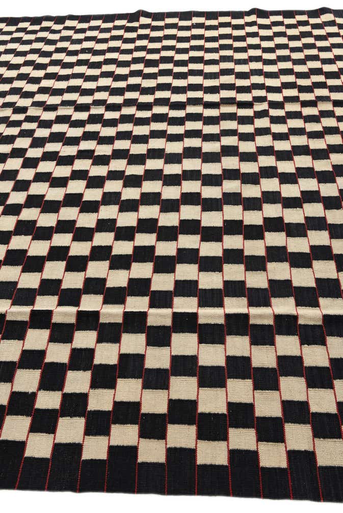 8' 5 x 11' 2 Hand Woven Kilim Modern Wool Rug