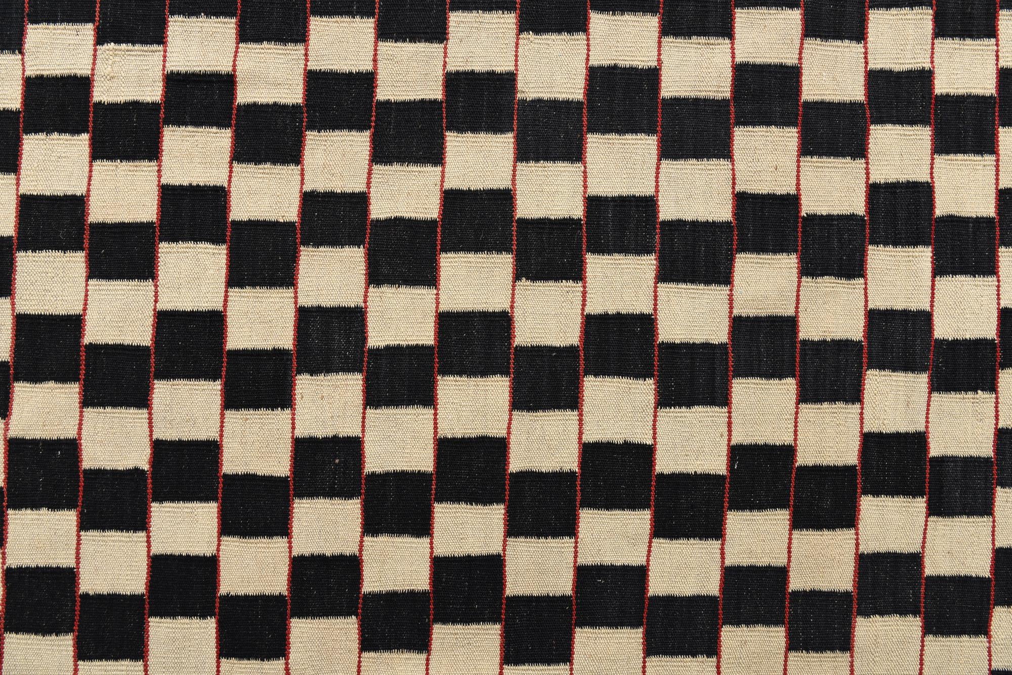 8' 5 x 11' 2 Hand Woven Kilim Modern Wool Rug