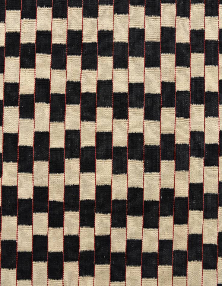 Detail image of 8' 5 x 11' 2  Hand Woven Kilim Modern Wool Rug