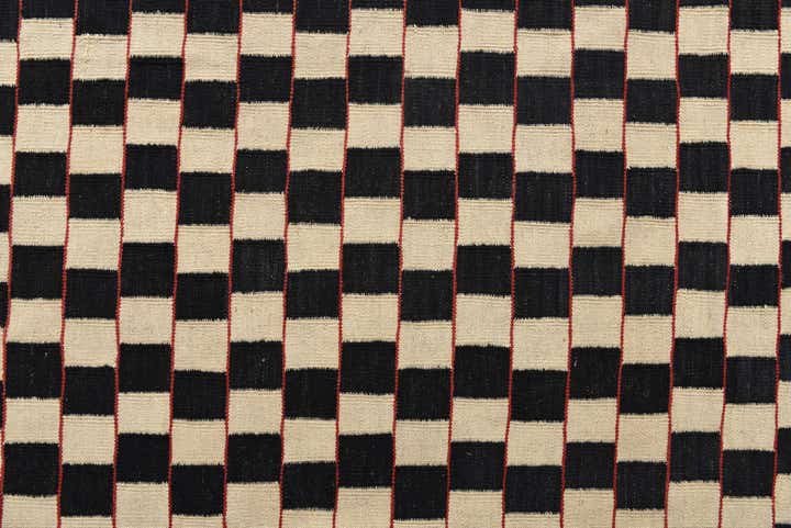 8' 5 x 11' 2 Hand Woven Kilim Modern Wool Rug