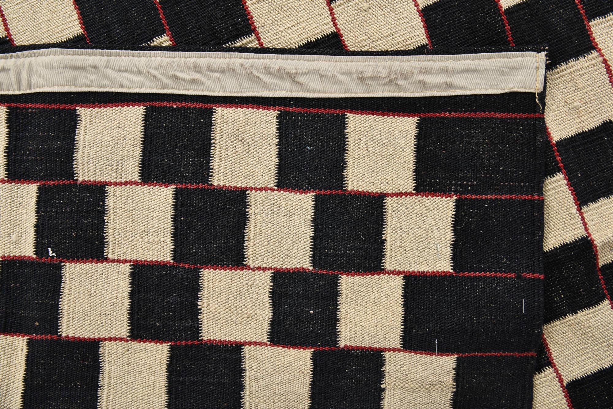 8' 5 x 11' 2 Hand Woven Kilim Modern Wool Rug