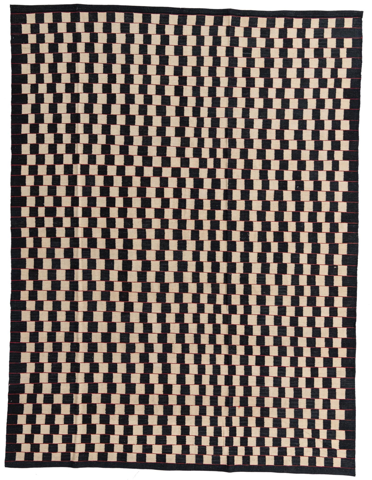 8' 5 x 11' 2 Hand Woven Kilim Modern Wool Rug