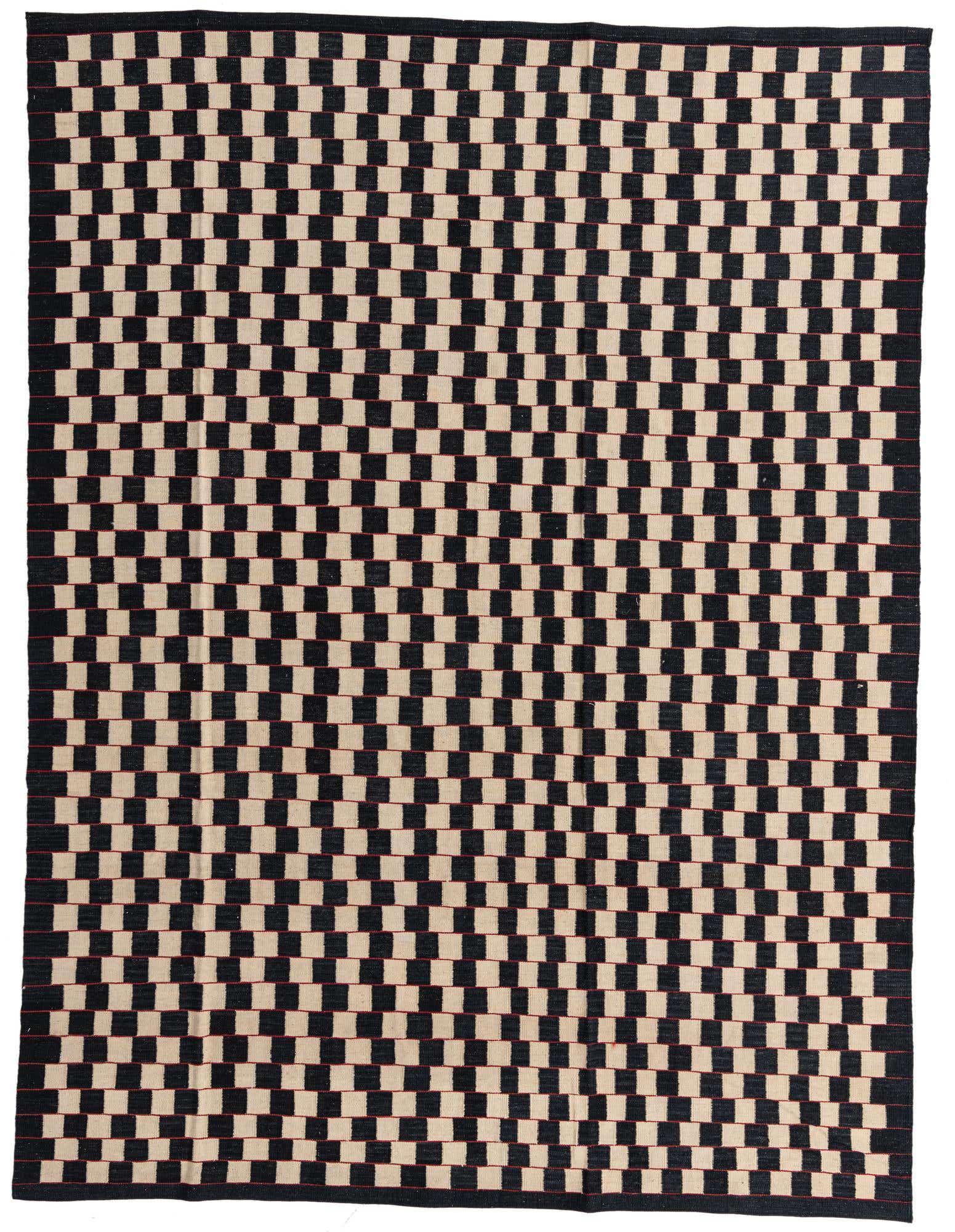 8' 5 x 11' 2 Hand Woven Kilim Modern Wool Rug