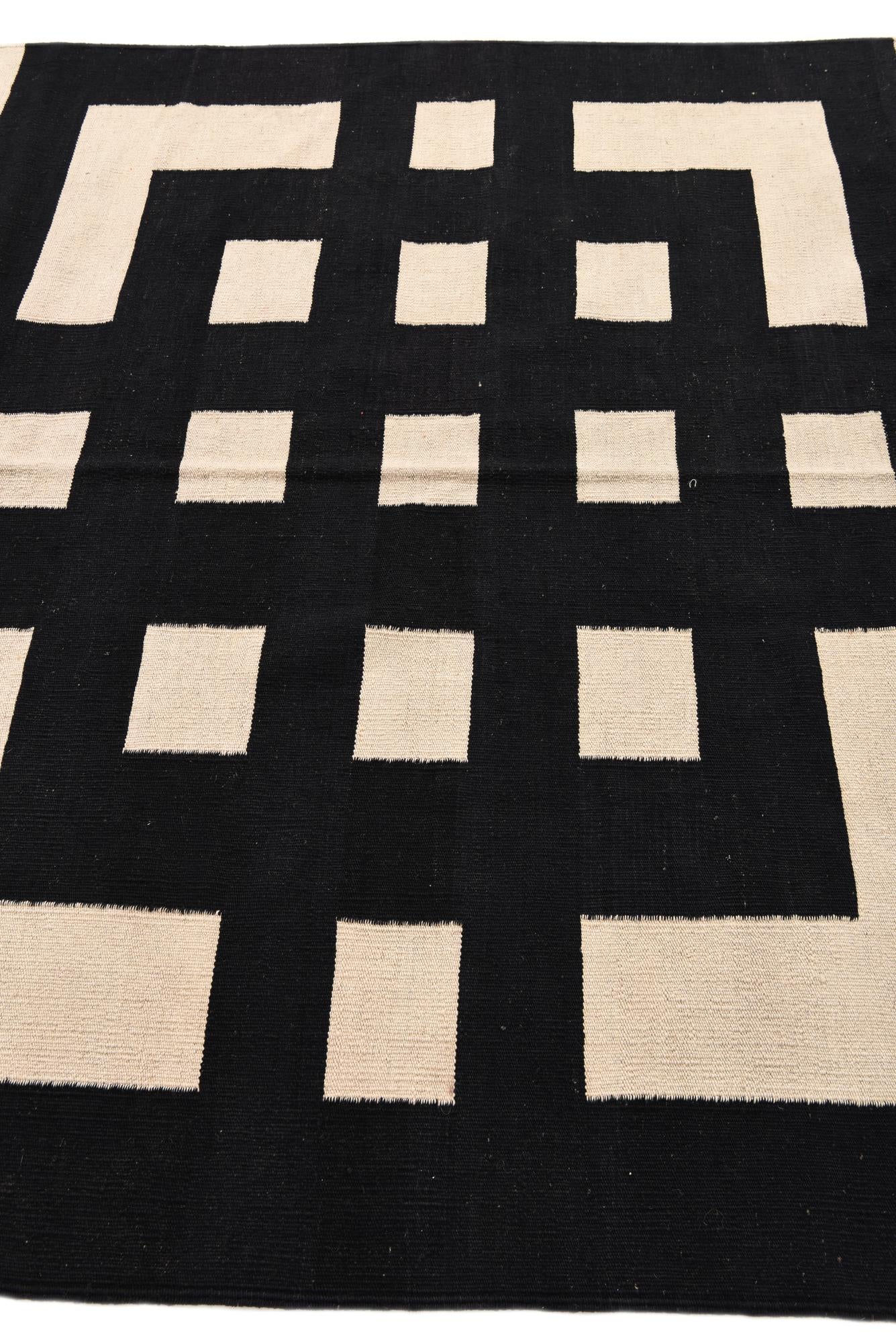 175cm x 235cm Tejido a mano Kilim Modern Alfombra Lana