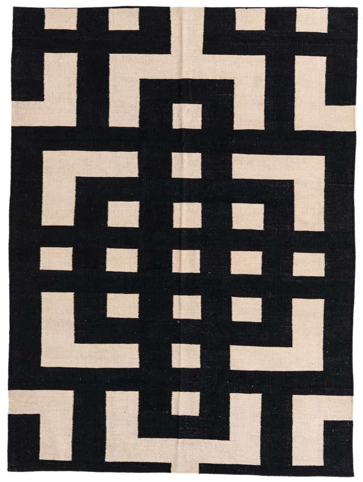 175cm x 235cm Hand Woven Kilim Modern Wool Rug