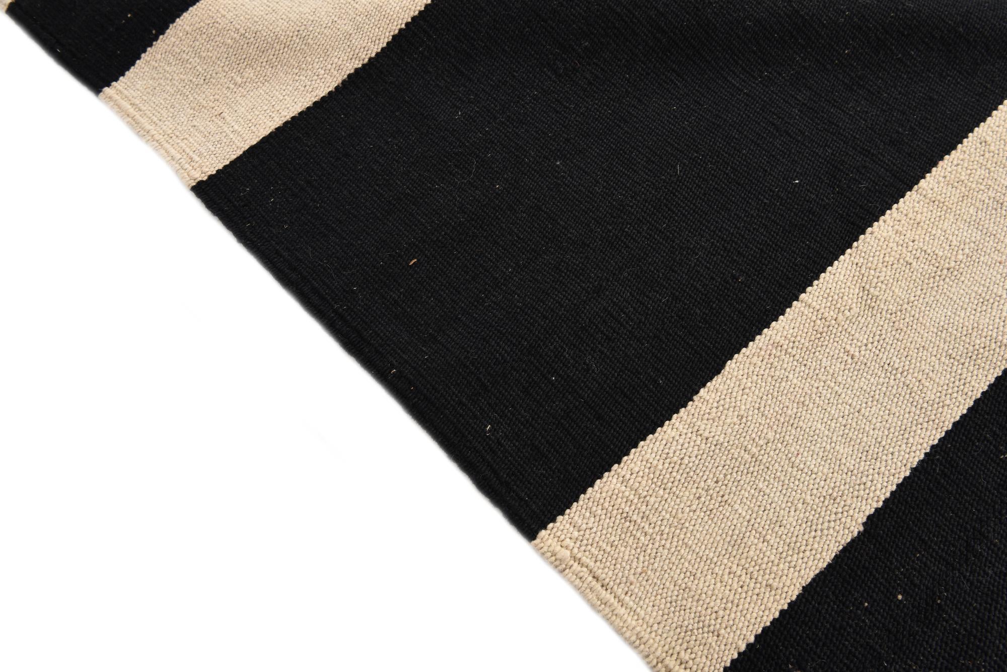 8' 2 x 11' 6 Hand Woven Kilim Modern Wool Rug