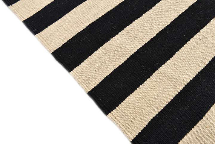 6' 8 x 9' 9 Hand Woven Kilim Modern Wool Rug
