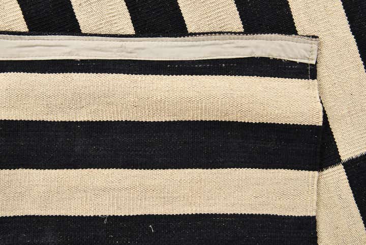 6' 8 x 9' 9 Hand Woven Kilim Modern Wool Rug
