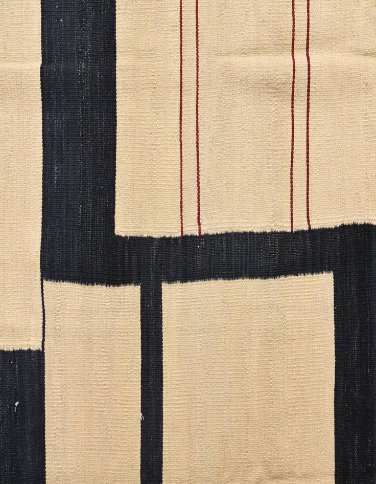 Detail image of 8' 3 x 9' 6  Hand Woven Kilim Modern Wool Rug