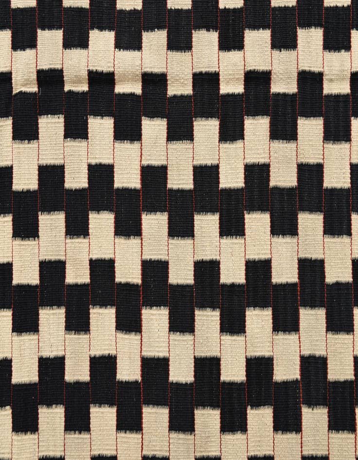 Detail image of 5' 9 x 7' 8  Hand Woven Kilim Modern Wool Rug