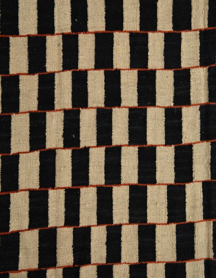 Detail image of 5' 9 x 7' 7  Hand Woven Kilim Modern Wool Rug