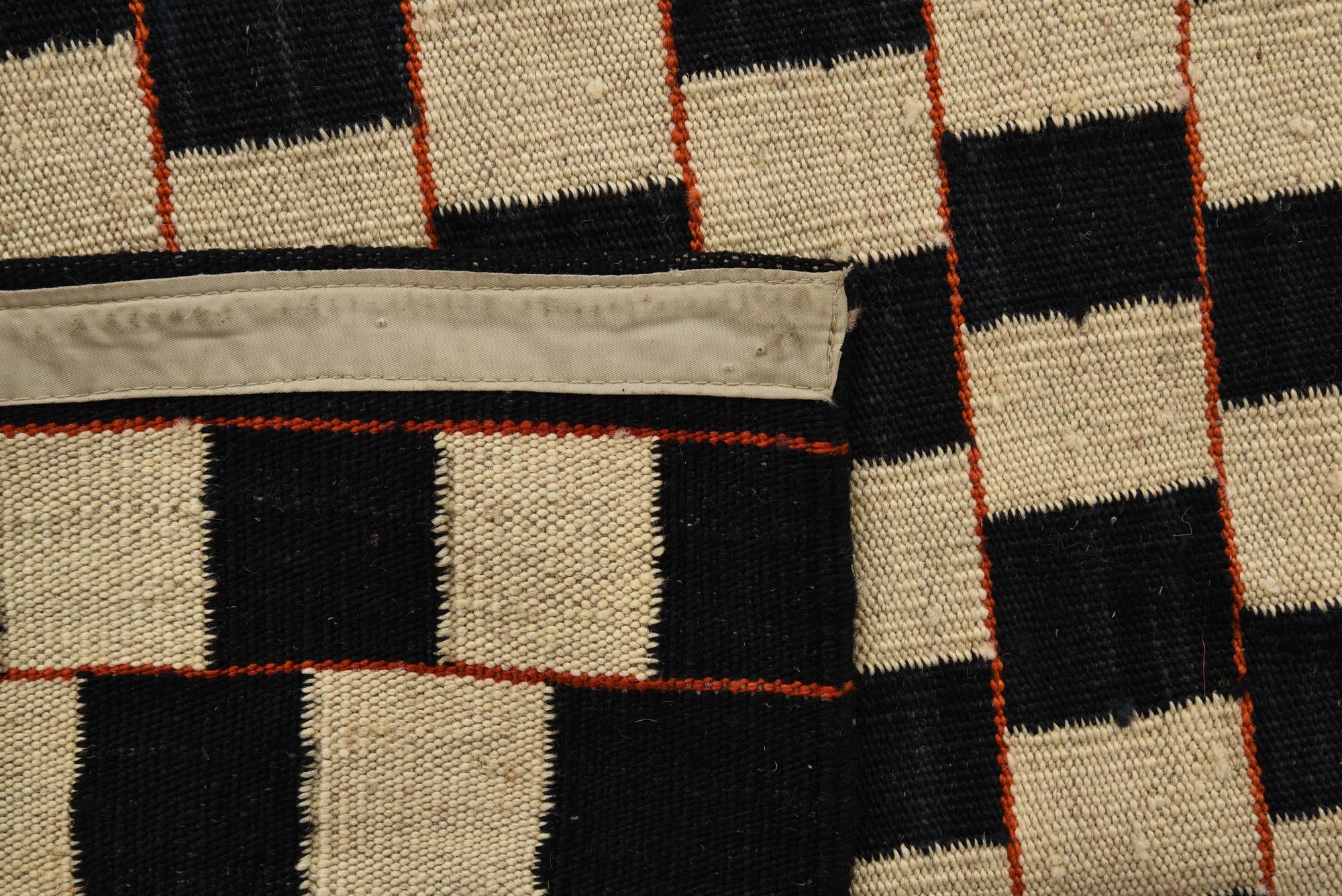 5' 9 x 7' 7 Hand Woven Kilim Modern Wool Rug