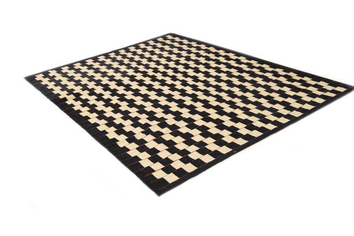 5' 8 x 7' 6 Hand Woven Kilim Modern Wool Rug