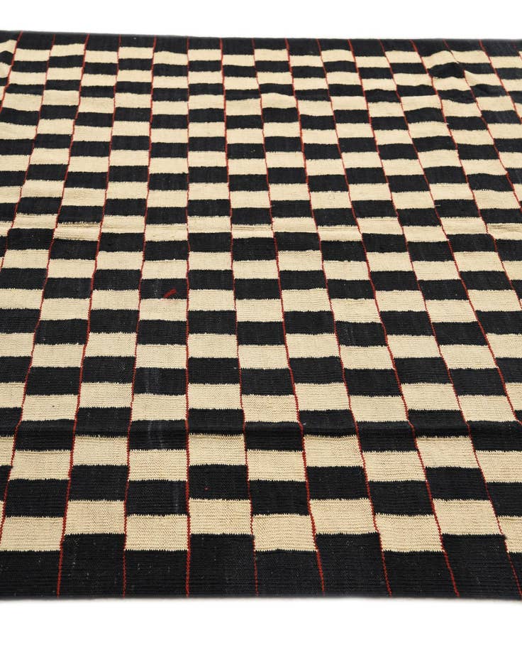 Detail image of 5' 8 x 7' 6  Hand Woven Kilim Modern Wool Rug