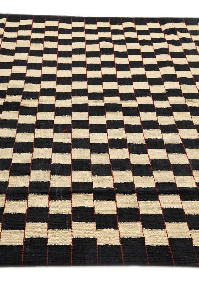 5' 8 x 7' 6 Hand Woven Kilim Modern Wool Rug