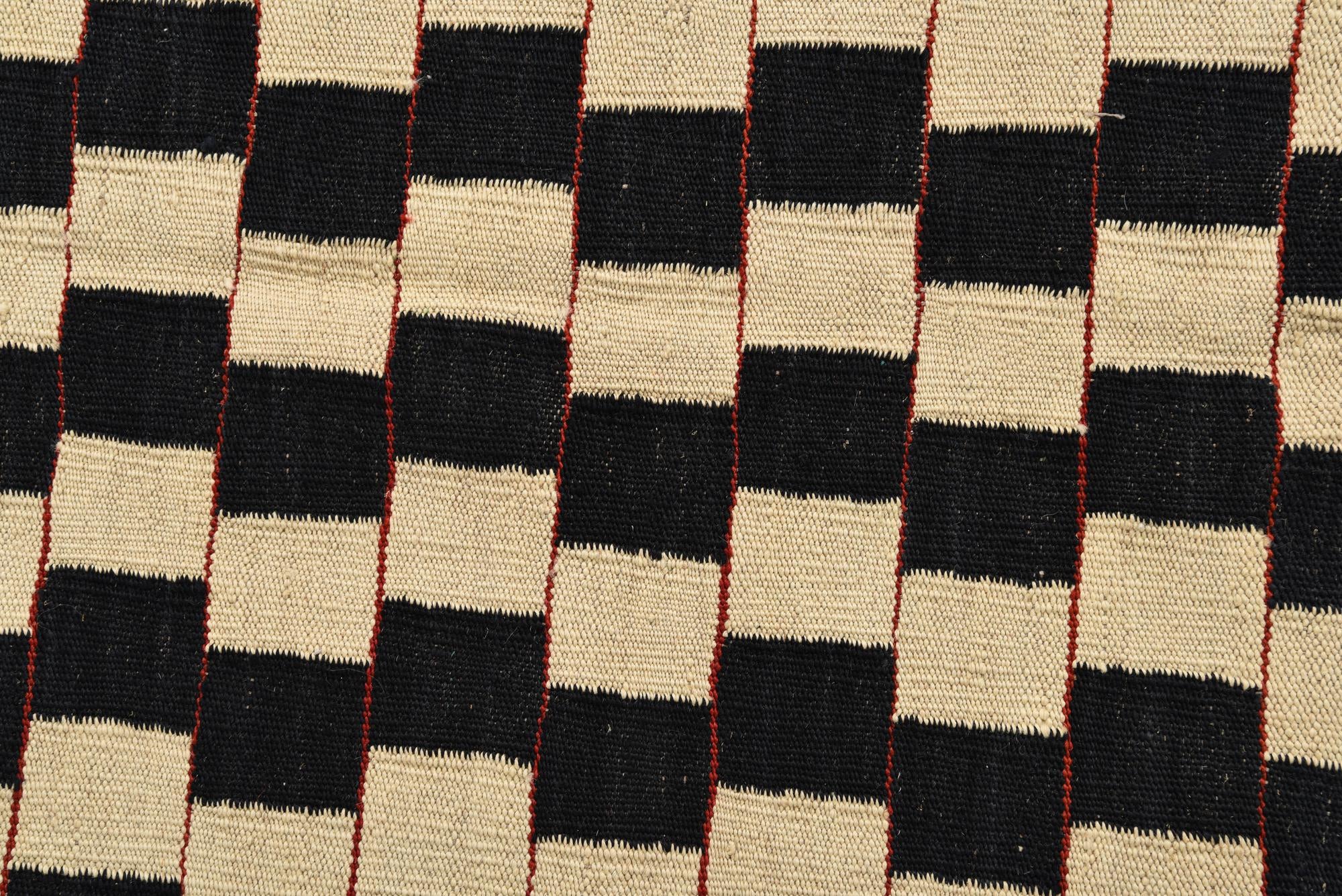 5' 8 x 7' 6 Hand Woven Kilim Modern Wool Rug