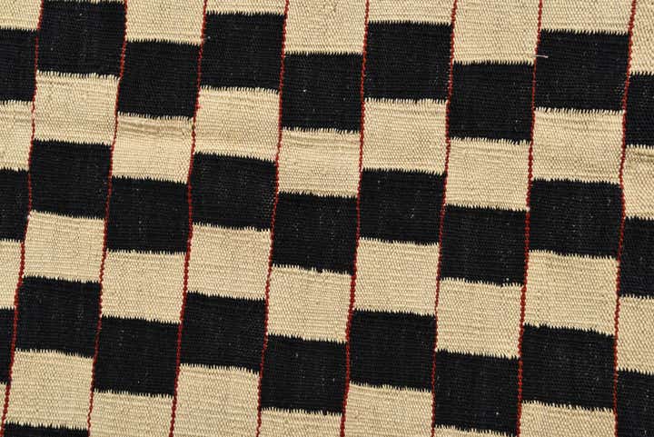 5' 8 x 7' 6 Hand Woven Kilim Modern Wool Rug