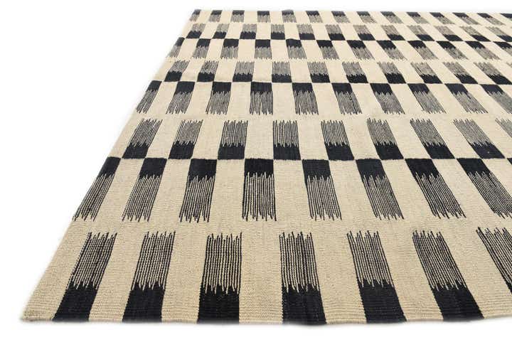 5' 9 x 7' 8 Hand Woven Kilim Modern Wool Rug