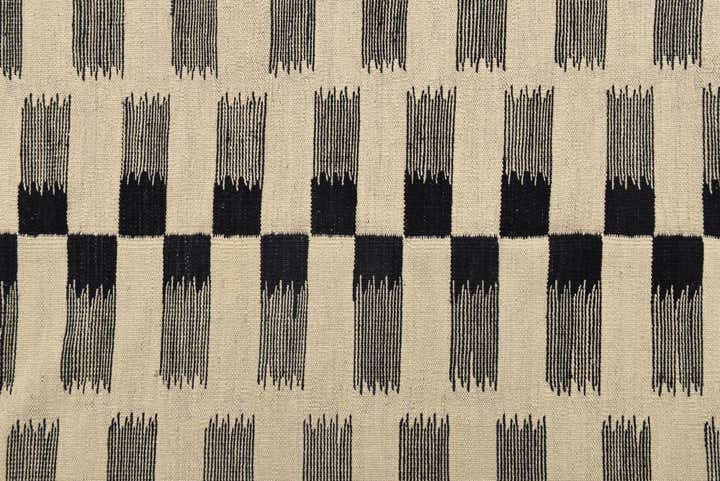 5' 9 x 7' 8 Hand Woven Kilim Modern Wool Rug